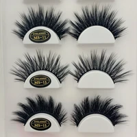 

SHEENLASH 3D false eyelashes Winged Criss-cross 3D Silk Mink Eyelashes and Synthetic Hair False lashes