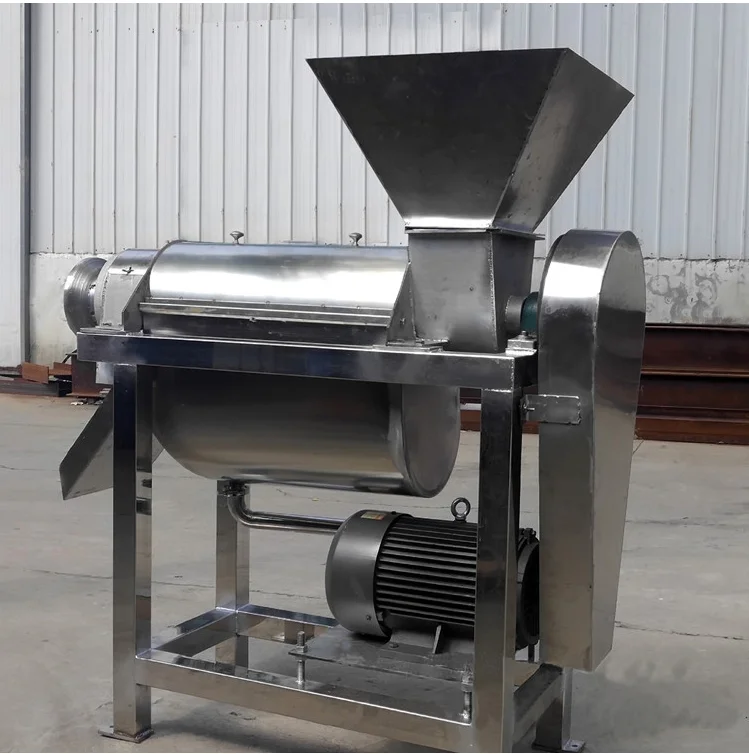 Spiral type fruit juicer /fruit juice screw extractor /Spiral type industrial juicer machine