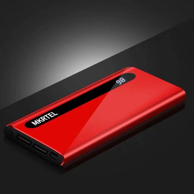 Wholesale new coming lcd display USB 10000mah charger banks power bank ultra thin type C portable fast charging power banks - ANKUX.COM