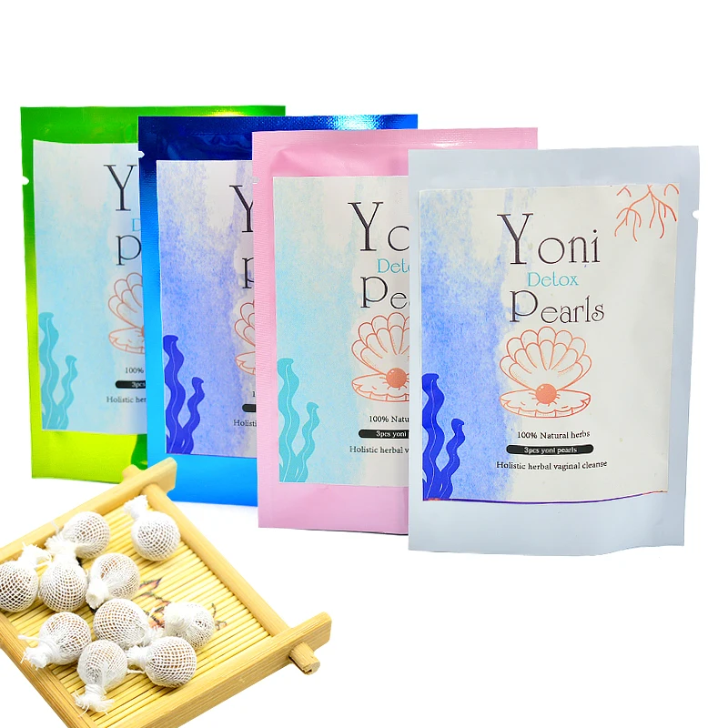 

original tampon Womb Wellness private label Vagina clean point herbal Vaginal Yoni Detox Pearls