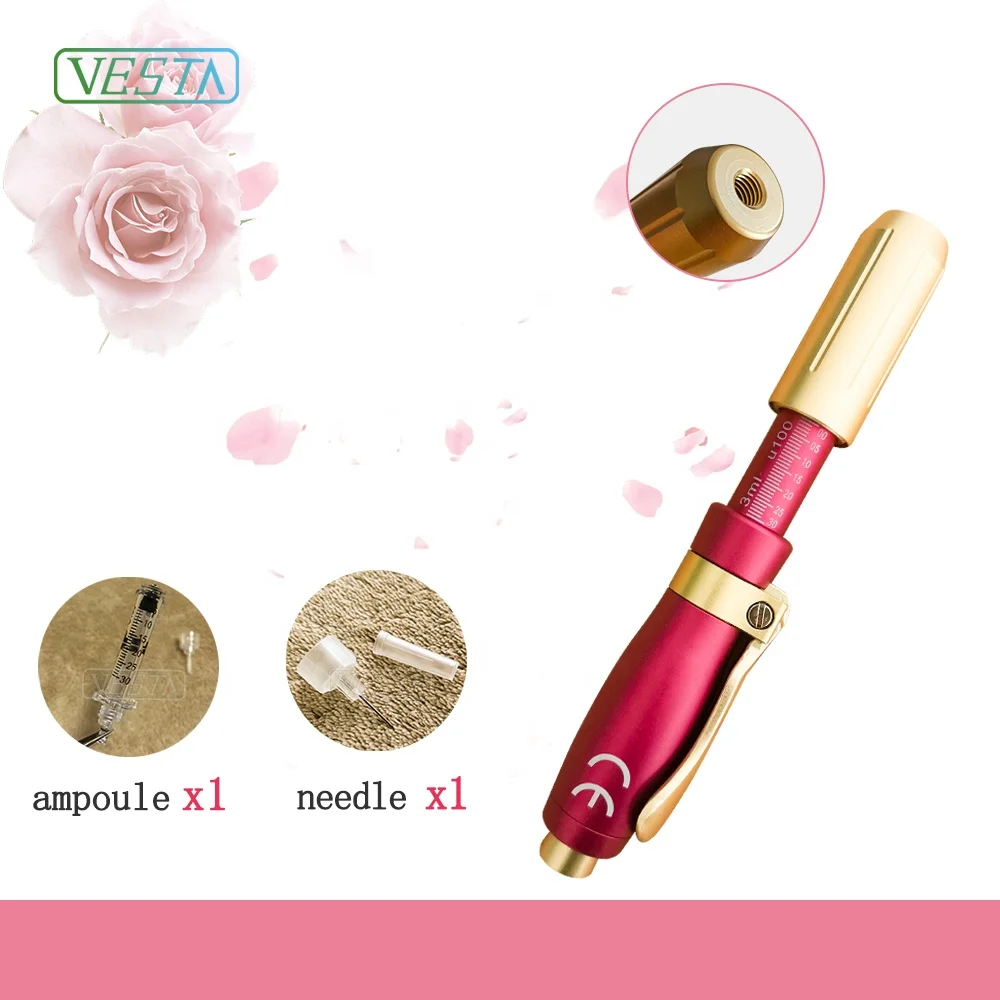 

Vesta New Adjustable Needle Free Hyaluronic Pen For Anti Wrinkle