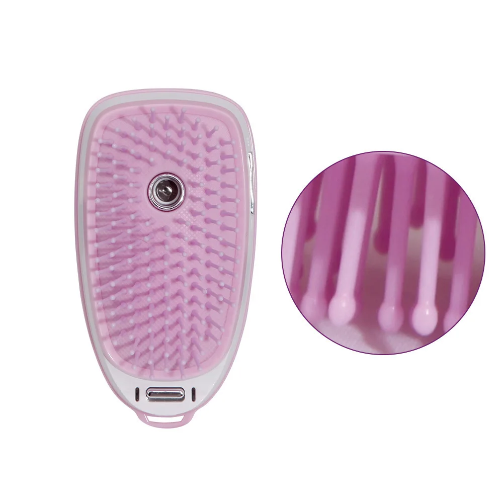 

Magic Ionic Hair brush,Negative Ion Hair Brush Detangling Smooth Beauty Care Comb, Black;purple,pink