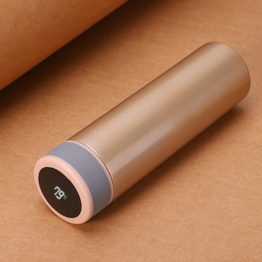

Wholesale Custom Stainless Steel Vacuum Insulated Smart Water Bottle With Led Temperature Display, Customized color