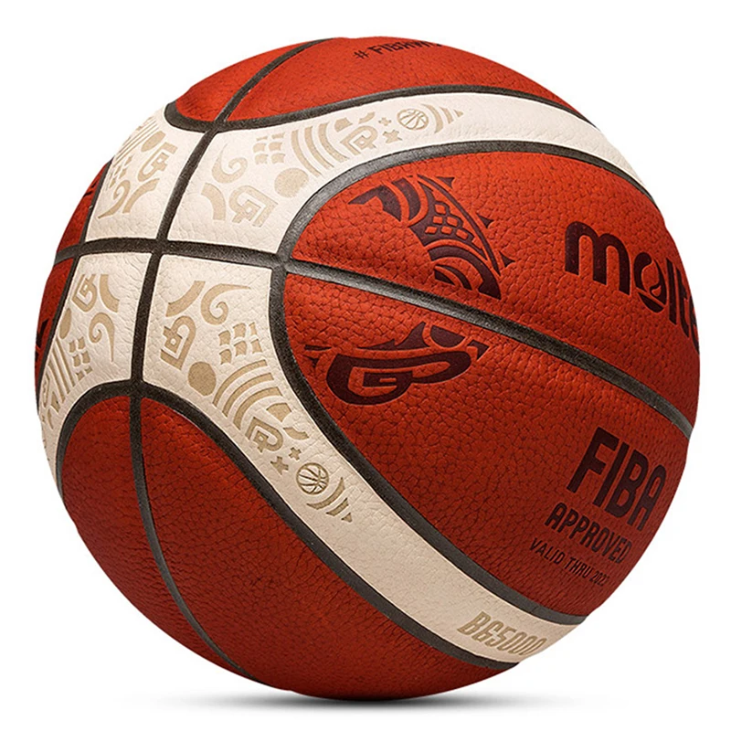 

Made in China superior quality custom size  leather basketball ball 2021 molten BG5000 basketballs size  leather ball