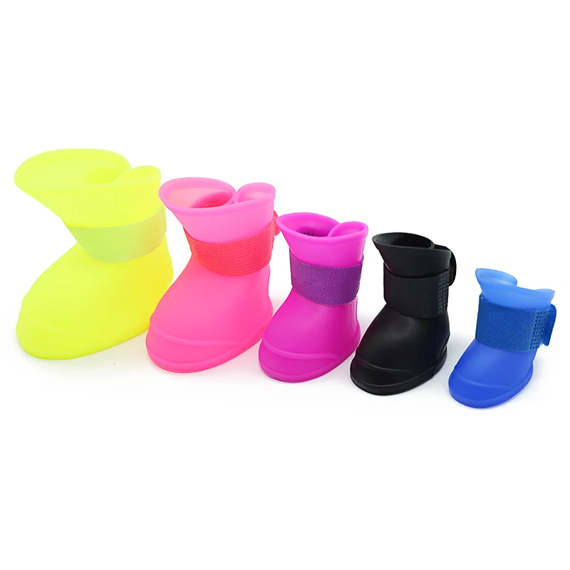 

Amazon Top Seller Anti Scratch Waterproof Silicone Rain Pet Dog Shoes