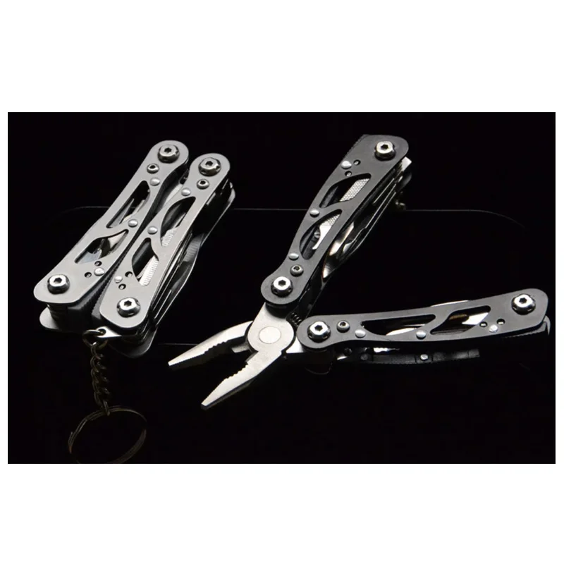 

Outdoor survival tools tactical pliers, Black, silver