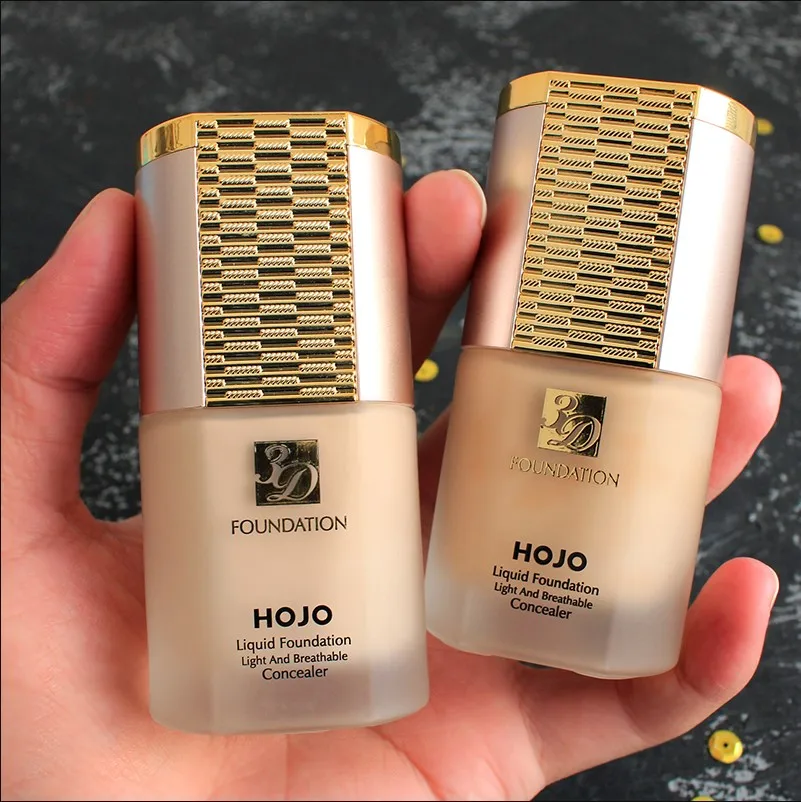 

HOJO foundation makeup liquid new arrivals 2020 beauty full coverage custom perfect 2 sahdes Moisturizer foundation