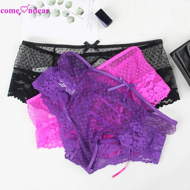 

Wholesale Lace XXXL Plus Size Seductive Thong Women Sexy Panties