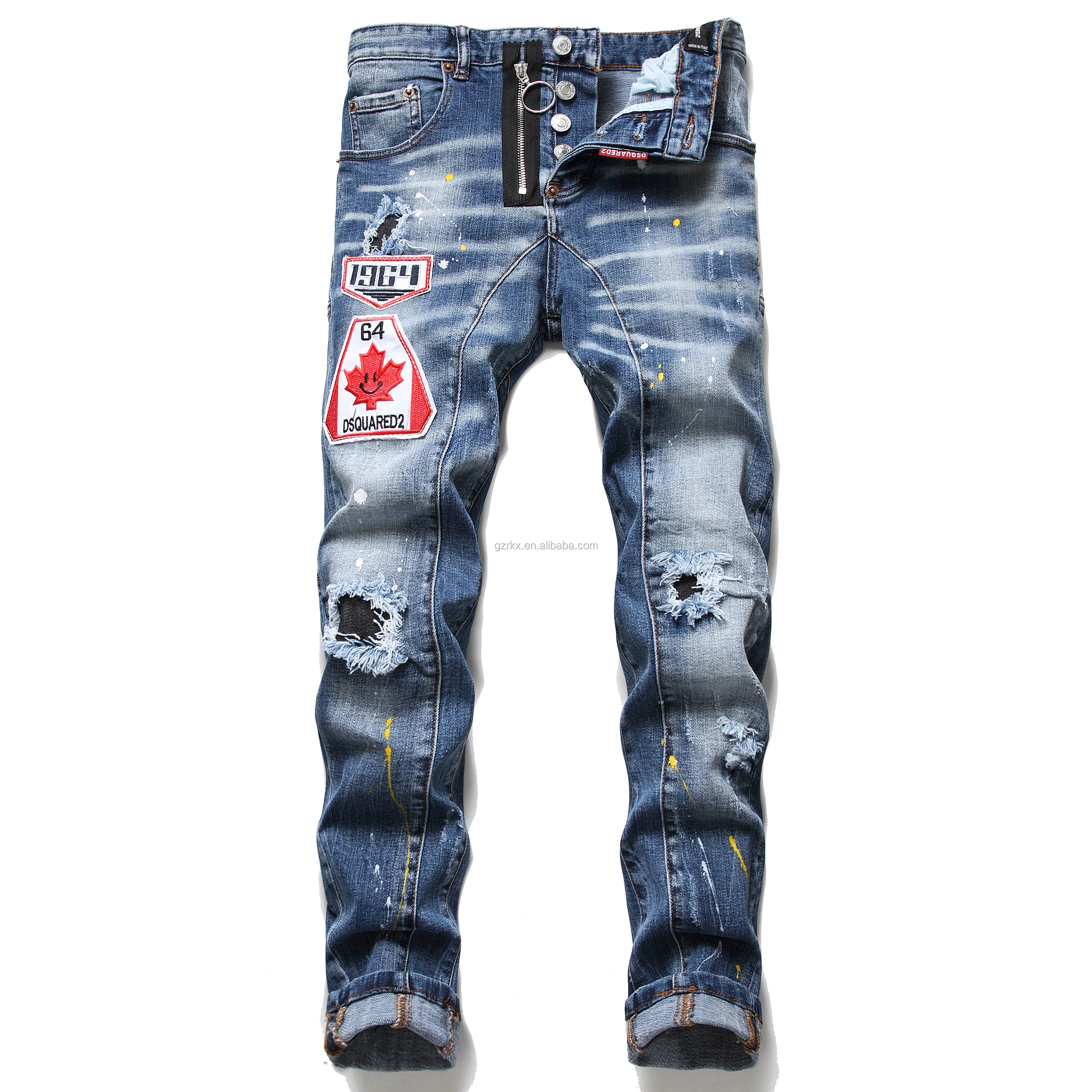 mens slim designer jeans