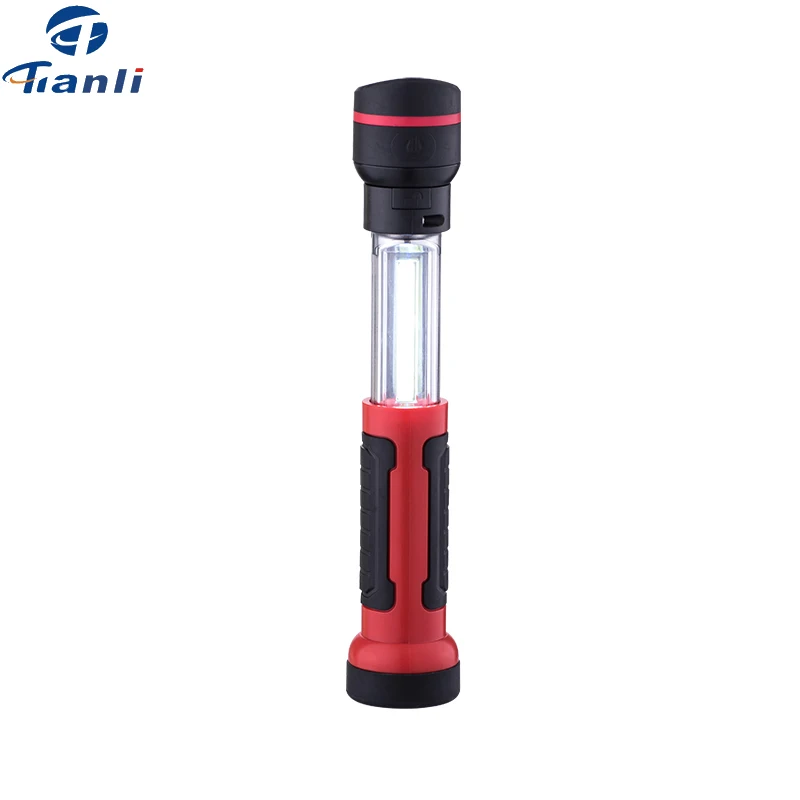 
AAA Batteries Powerful Extendable Worklight LED Light Swivel Torch Flashlight Magnetic Inspection Lamp 
