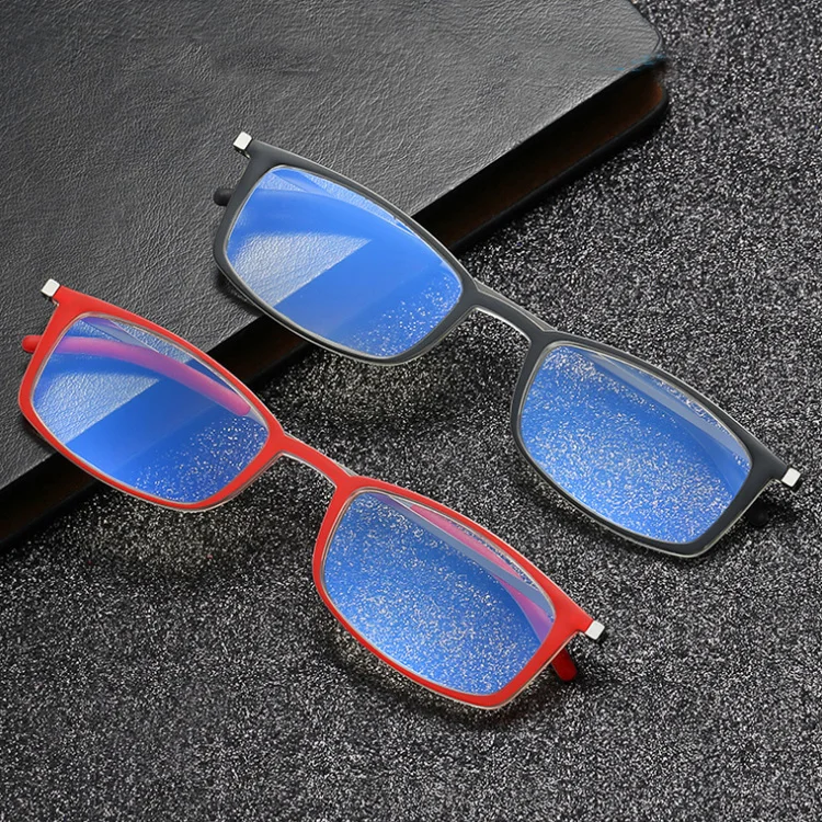 

2021 new trendy women men super thin Paper reading glasses with case