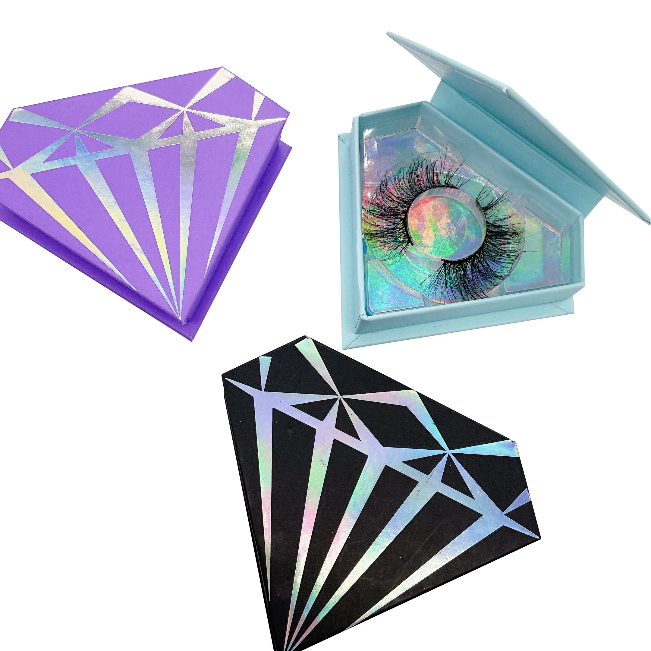 

private label eyelashes 25mm 5d mink eyelashes vendor 25mm full strip lashes, Black color