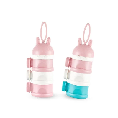 

2020 Youki Portable baby milk powder box with three layers, Optional