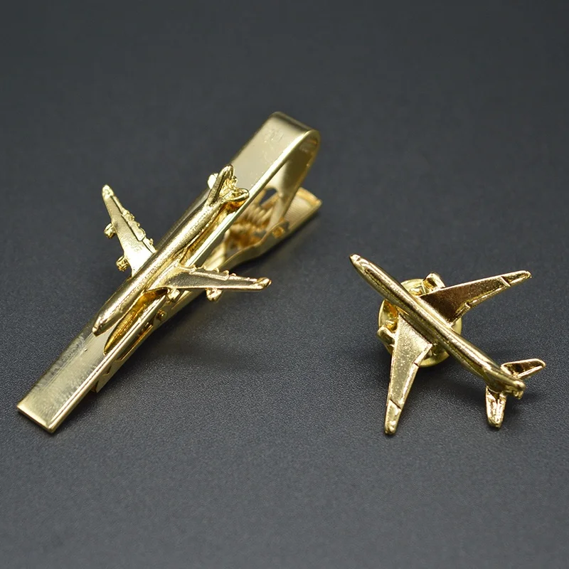 

High quality wholesale airplane tie bar cheap aircraft tie clip