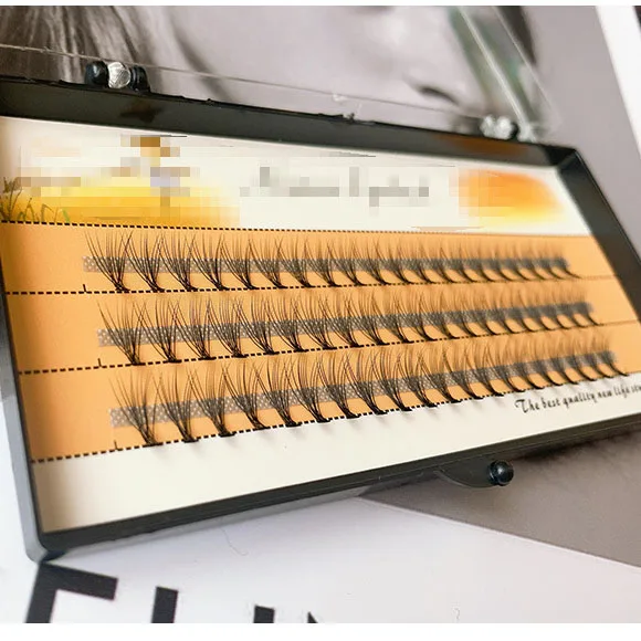 

Cheap False Fashion Single Cluster 10D Natural Box Wholesale Hot Melt Eyelashes