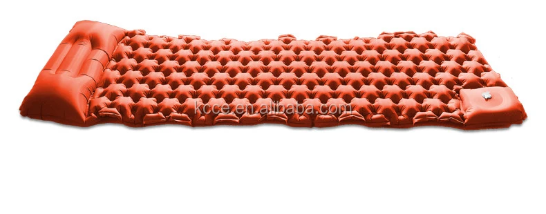 Foot Press outdoor hiking camping light weight sleeping inflatable mat/inflatable pad
