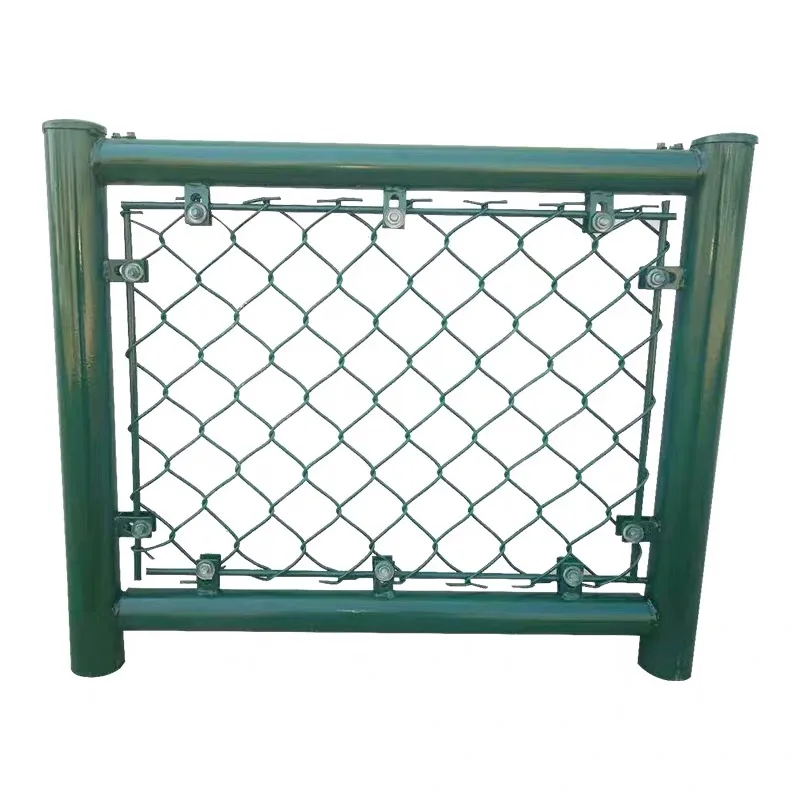 

Hot Sale Hot Dipped Galvanized PVC Coated Metal Chain Link Fence In Pakistan, Grey