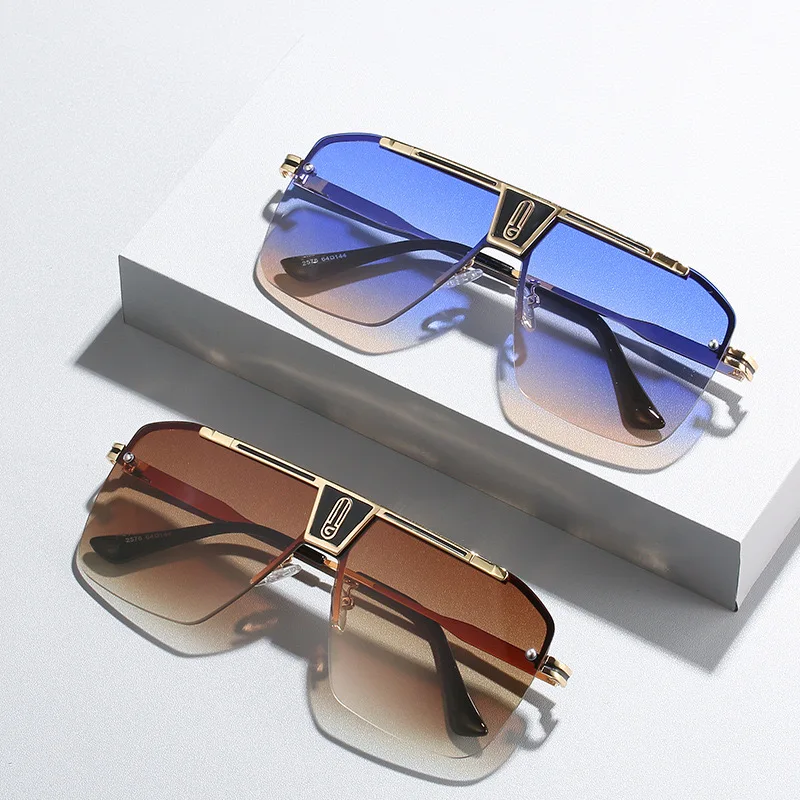 

2021 new big frame sun glasses unisex Europe and America, popular uv400 sunglasses