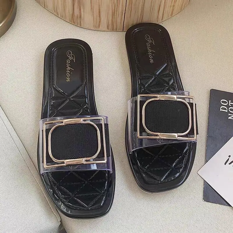 

Made In China Latest Wholesale Personal Use Not Easy To Deform Or Break Flat Casual Fancy Sandals For Women And Ladies