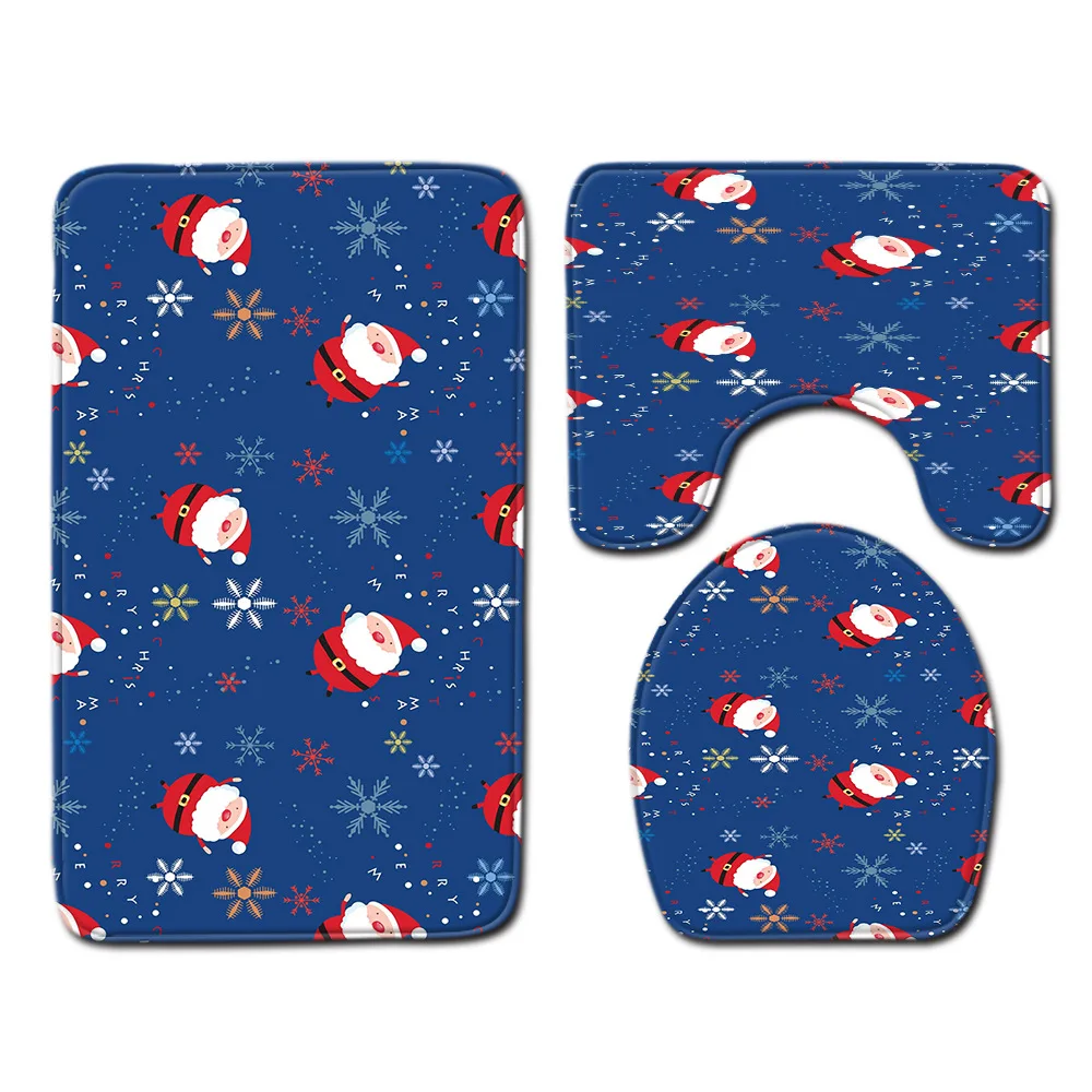 

DB 2021 Bathroom 100% Polyester Printed Music Bath Mat Toilet Tablet Mats