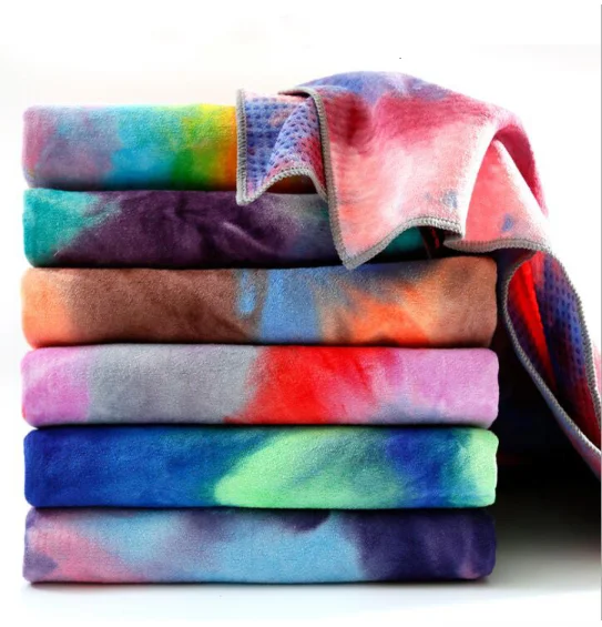 

Yoga Towel - Super Soft, Sweat Absorbent, Non-Slip Bikram Hot Yoga Towels | Perfect Size for Yoga Mat