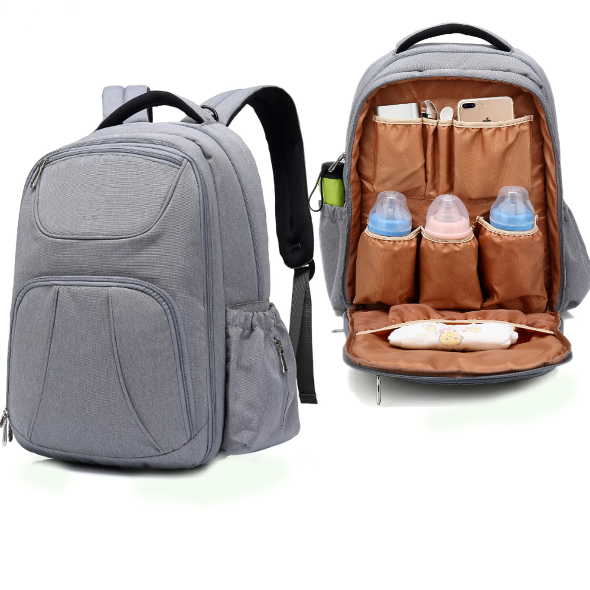 

50L Large Durable Multifunction Stylish Travel Backpack Maternity Nappy Backpack Nappy Bag for Baby Care, Pink, blue, or custom