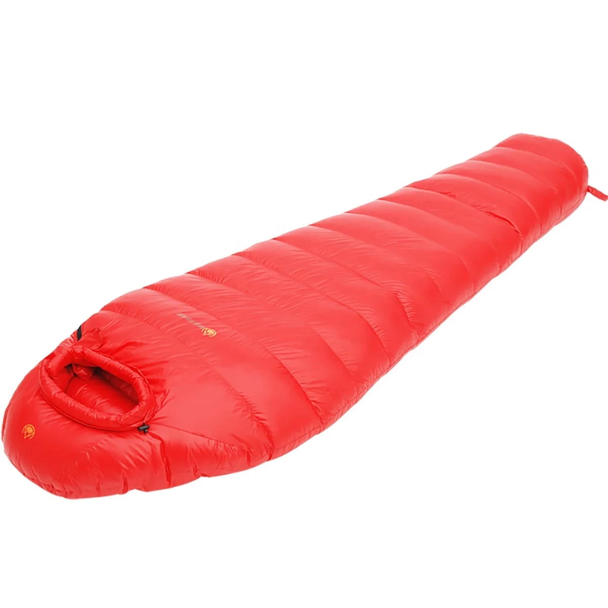 

MP outdoor Ultralight mummy sleeping bag 1200gGoose Down fill outdoor camping 4 seasons traveling, Black