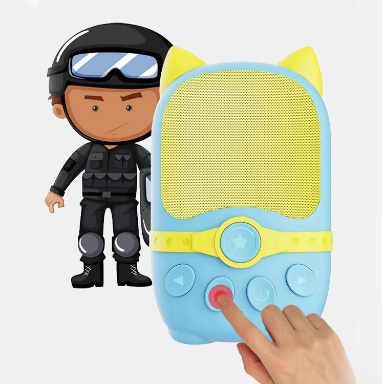 

Walkie Talkie Kids Outdoor Unlicensed Civil Mini Self Driving Tour Kids Walkie Talkie, Blue,pink