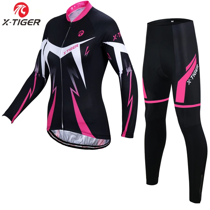 

Women Winter Thermal Fleece Cycling Jersey Sets Racing Bike Cycling Clothes Suit Mountain Bicycle Cycling Clothing