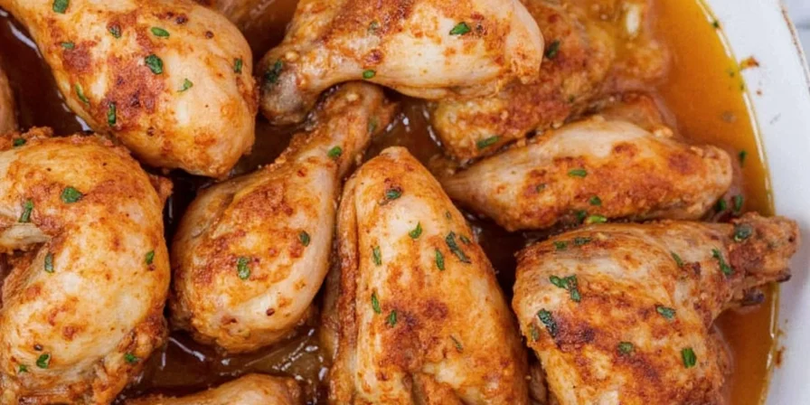 Chicken Brining in a Plastic Bag