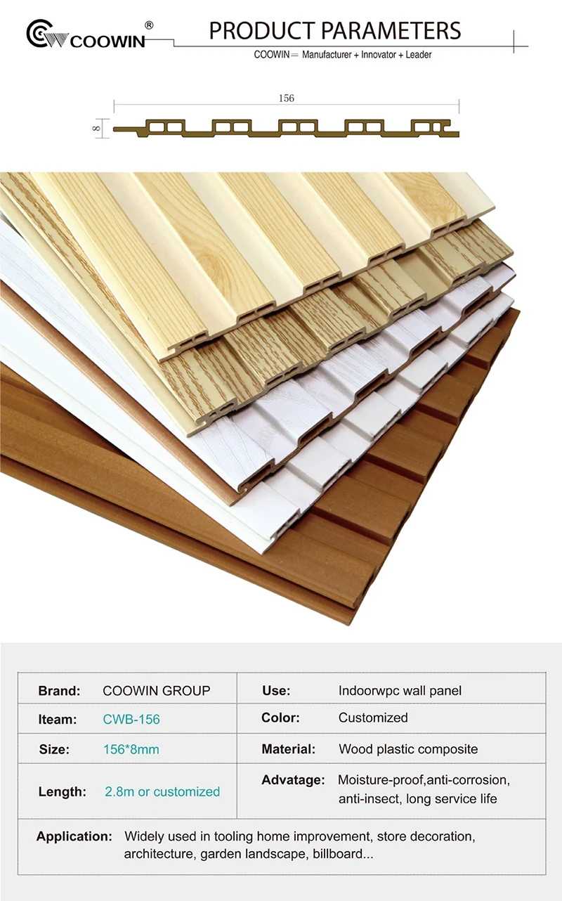 Bedroom Decor Kenya Pvc Ceiling Interior Wall Wood Panel Sound Proof