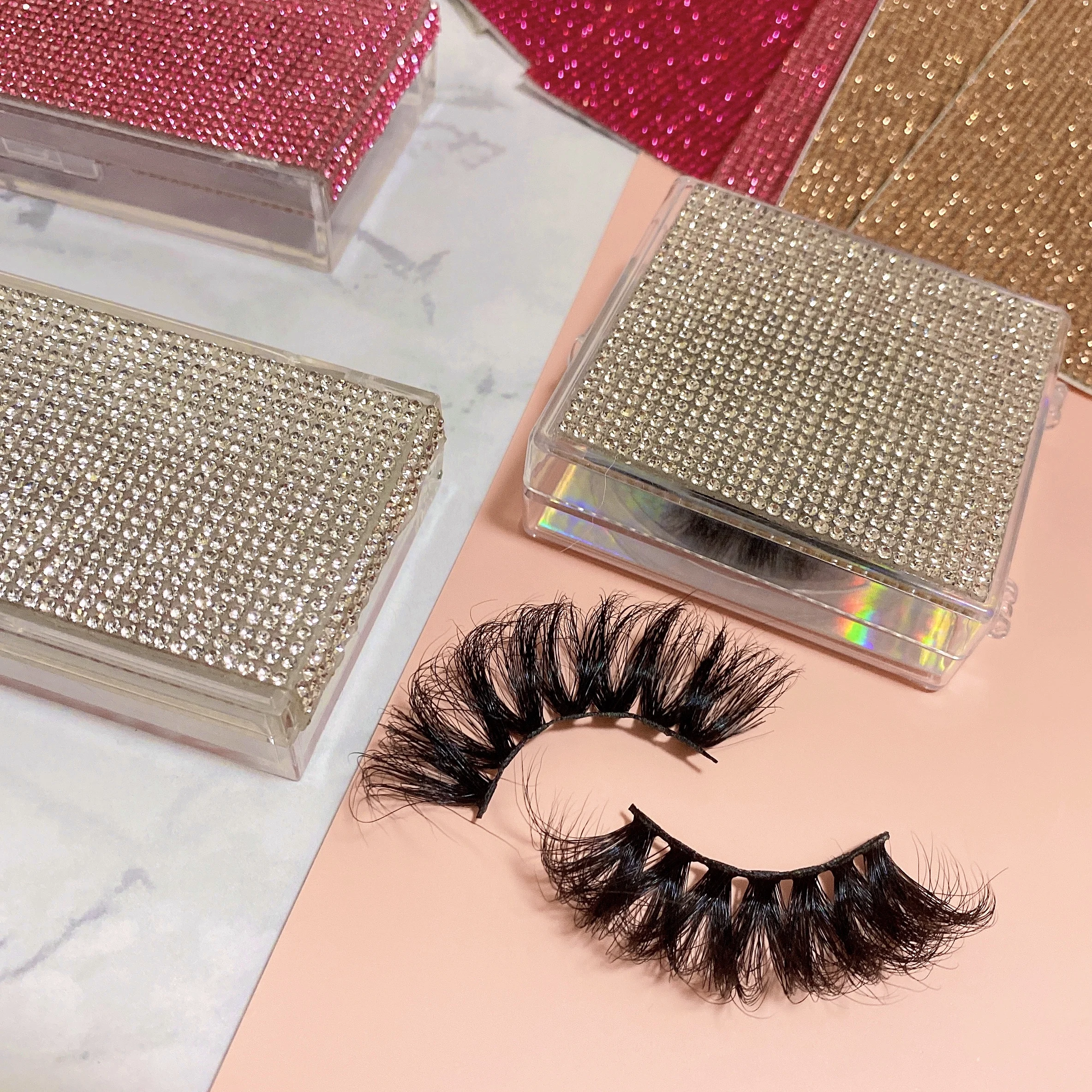 

3d Mink Eyelashes Eye Makeup Mink False Lashes Thick Fake Eyelashes 3d Eye Lashes Extension Beauty Tools 25 Styles Mink