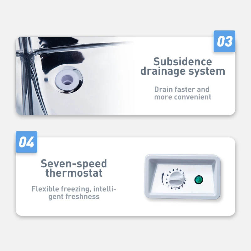 low power consumption ice cream freezer