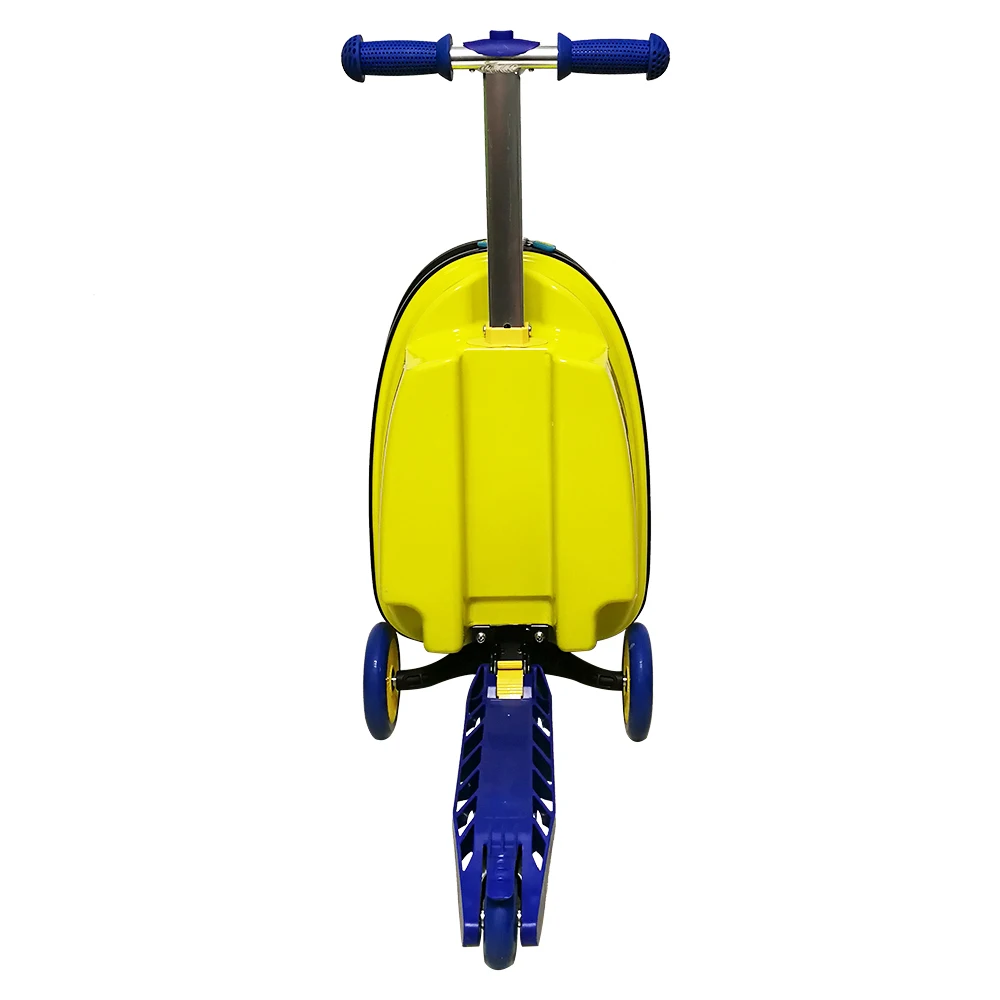 Kid's Scooter Suitcase For Girls Rideon Luggage Cartoon Mini Scootcase