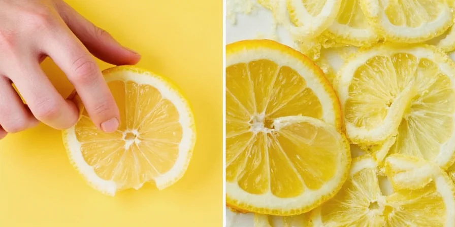 Fresh lemon zest in a bowl