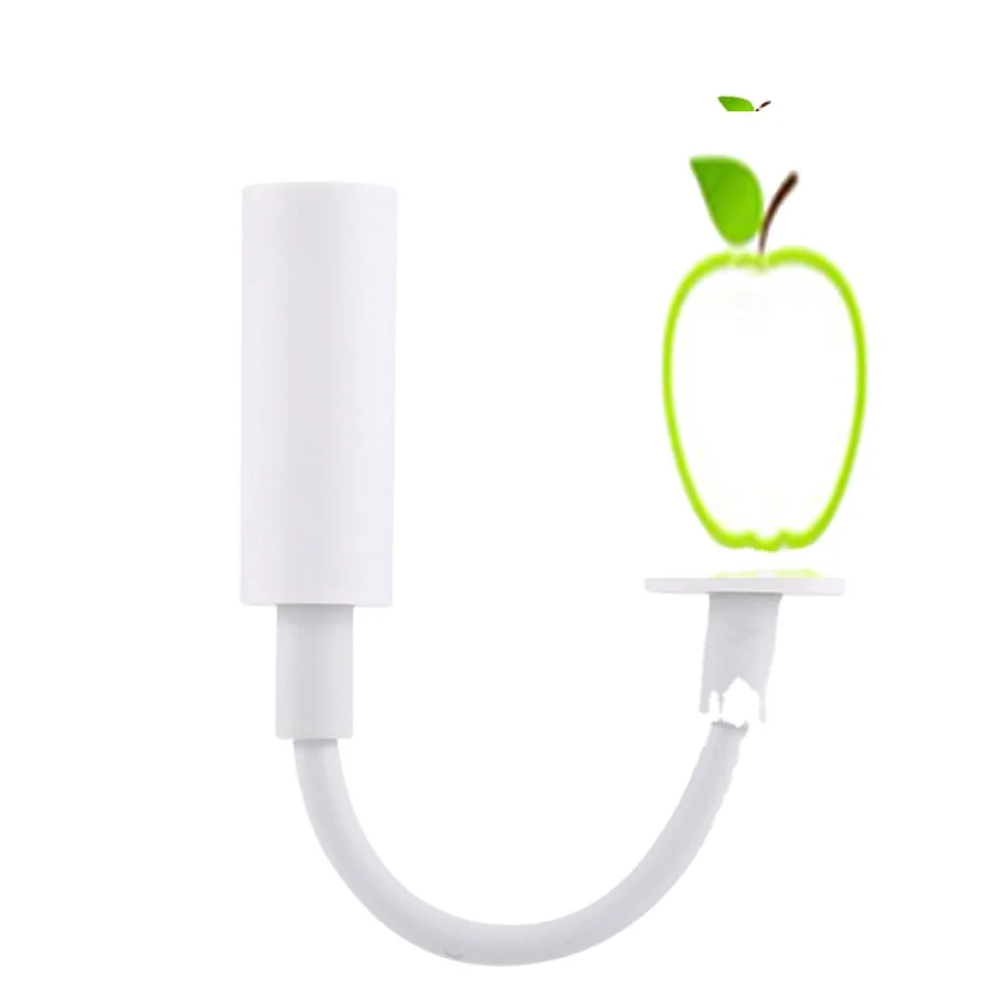 
MIC+Volume Blue-tooth 8 pin 3.5MM Audio Cable Headphone Jack Earphone Converter Adapter for iphone headphone adapter 