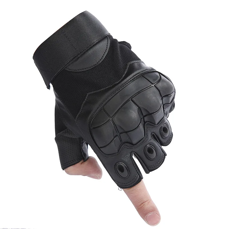 

Half finger Tactical Gloves. Motorcycle Gloves, Cycling, Military, Riding, Police, Outdoors, Shooting Gear Gloves, Brown army green