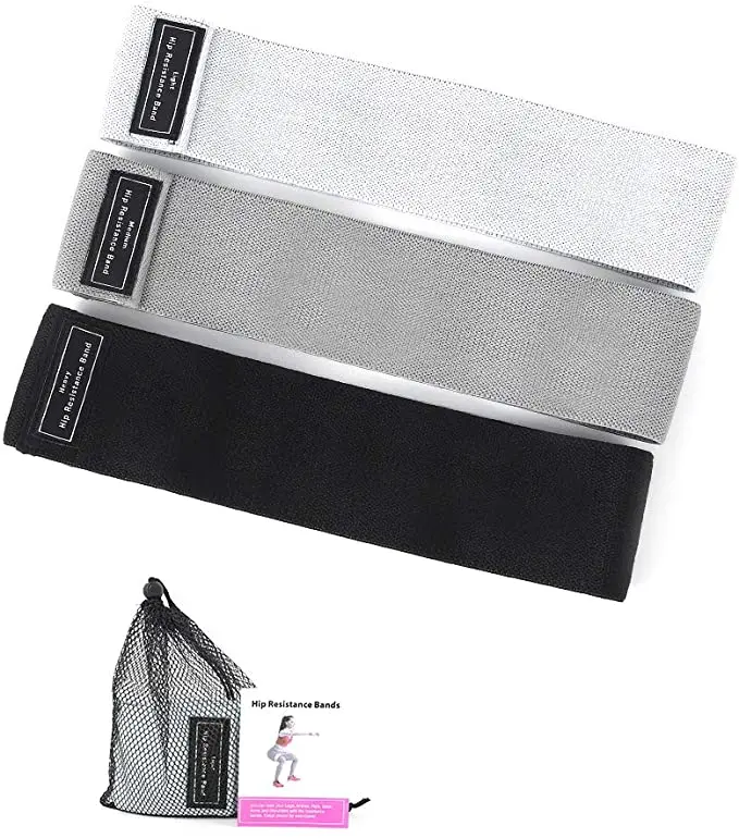 

Portable Stackable Fabric Band, Hip Resistance Band For Home Fitness, Customized color