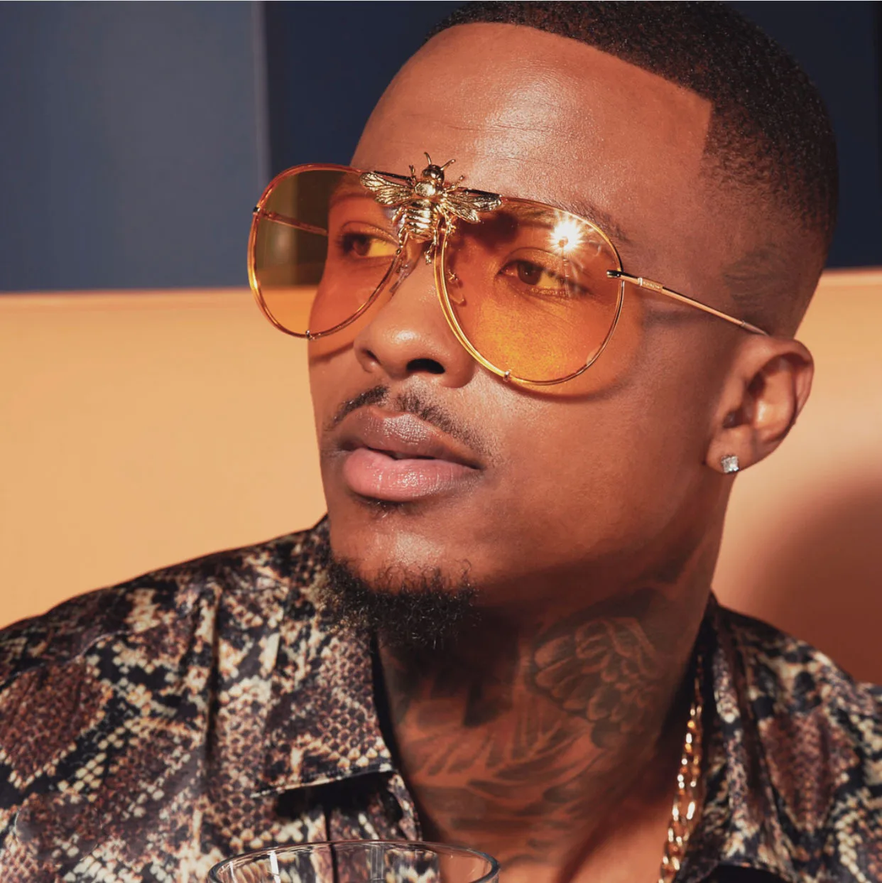 

Bee Cool Steampunk Sunglasses Men Shades Bee Inlay Metal Steampunk Sunglasses Men, 10 colors