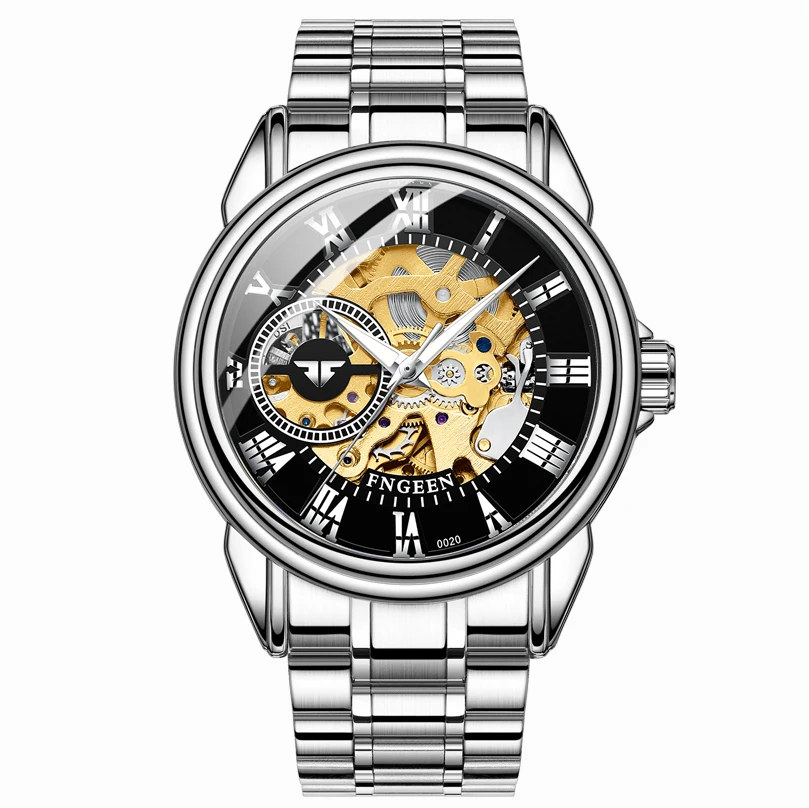 

metallic quality shenzhen male luxary guangzhou odm allwater proof whatch men automatic mechanical watches new watch custom