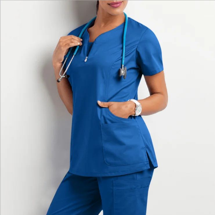 

Beauty uniform for salon staff salon spa jogger uniform nursing home hospital nurse doctor sets medical uniforms scrub tops