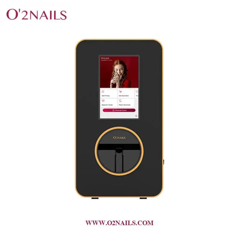 

O'2NAILS DIY Customized 3d Photo Printing Integrated Nail Printer for Commercial Use