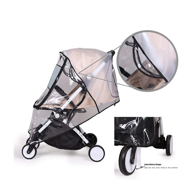 
Windproof waterproof baby stroller rain cover universal baby travel weather shield 