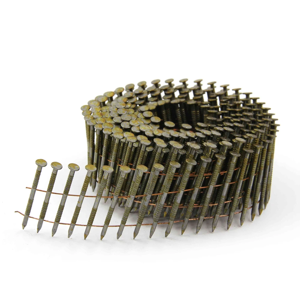 Machined Bulk Pallet Nails With Screw Shank Pallet Coil Nails Buy