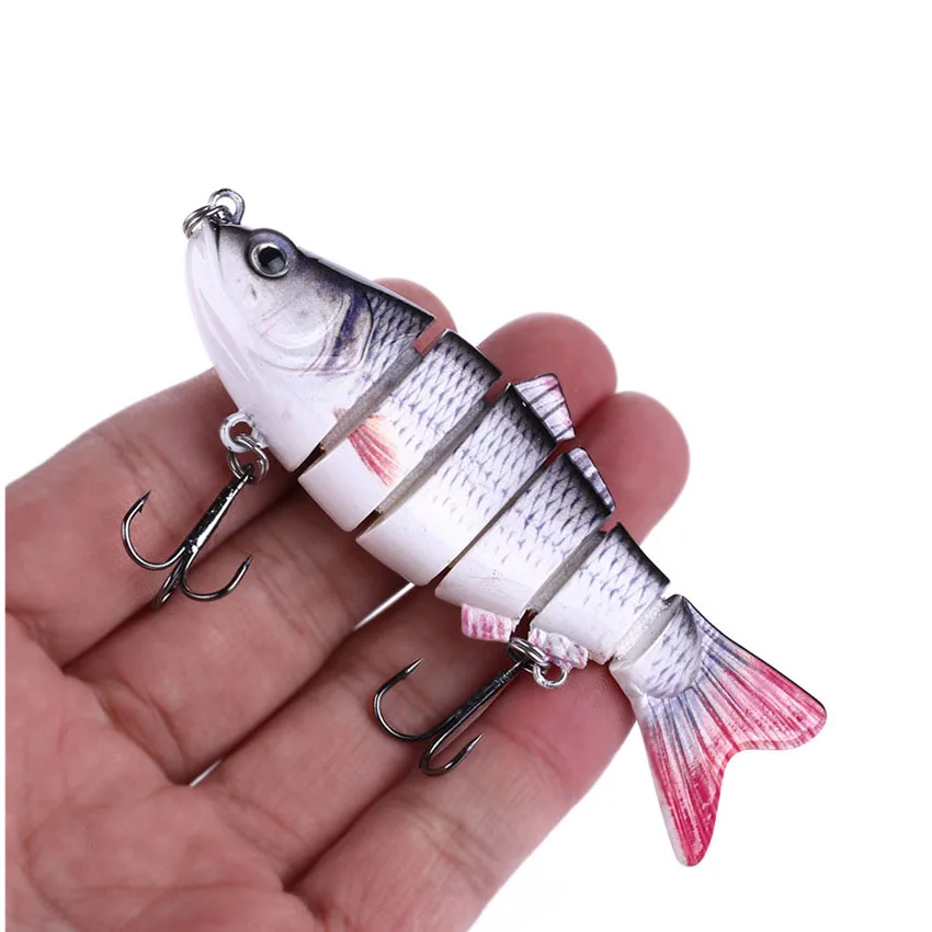 

Leurre Peche Carpe Leurres Isca Artificial Fishing Lures Set Bait Angle 10cm 18g 6 Segment Fishing Lures, 20colors