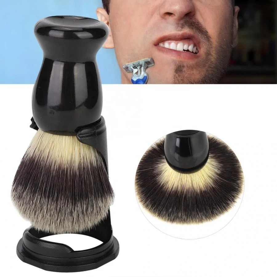 

Shaving Travel Kit Set Hotel Shaving Brush With Stand Personalized Nylon Hair Brush