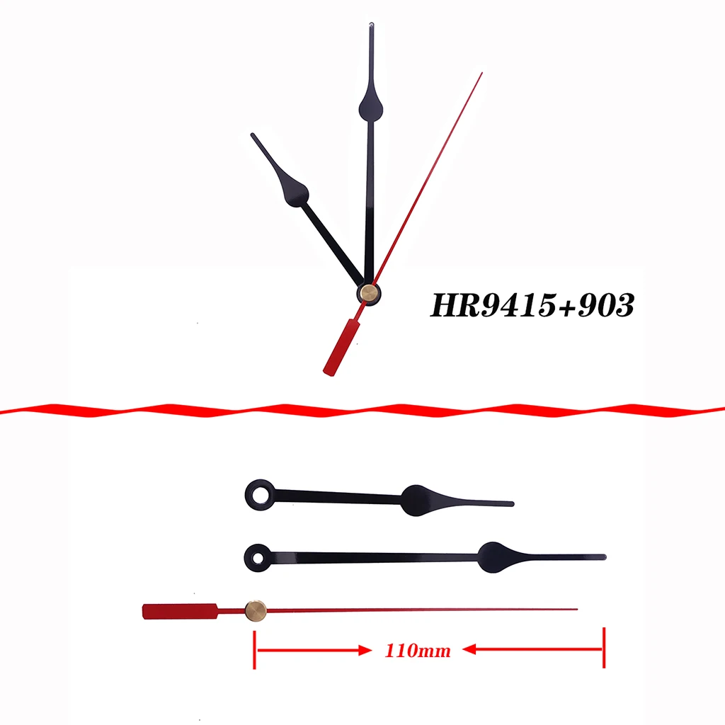 Clock Hands Hour Minute Second Hands Fit Uts / Euroshaft /takane
