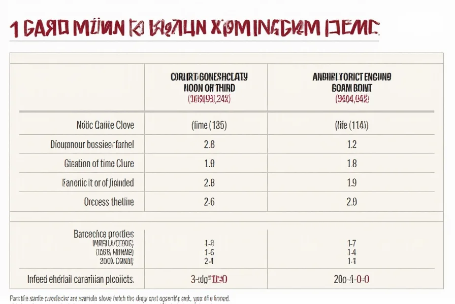 1 Garlic Clove to Minced: Exact Conversion Chart