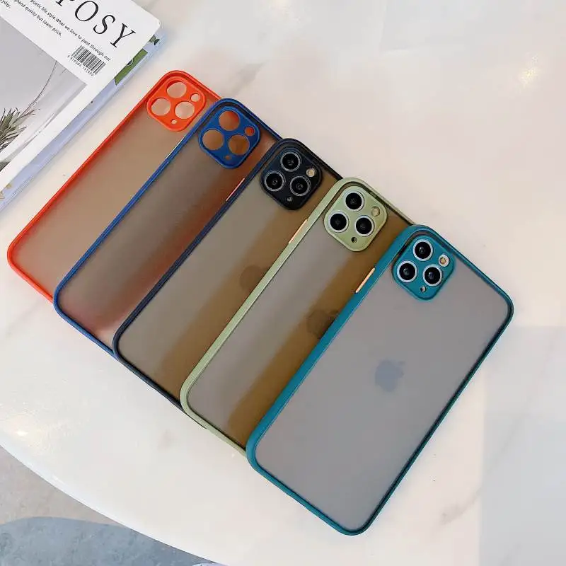 

Frosted Mobile Phone Case For Xiaomi Redmi mi Note 9 9S 10 8 Pro Lite 9A 8A 9C POCO M2 X2 10X 4G K20 K30 K30i 9T Note9 New Style