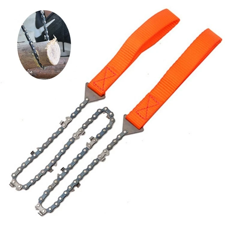 

Outdoor Portable Hand Pulled Wire Saw Wild Survival Manganese Steel Chain Saw Multifunctional Logging Saw